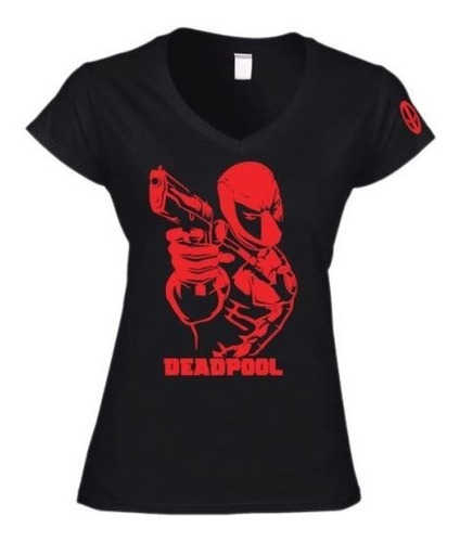 Camiseta Personalizada Deadpool Marvel Series Cómics Anime