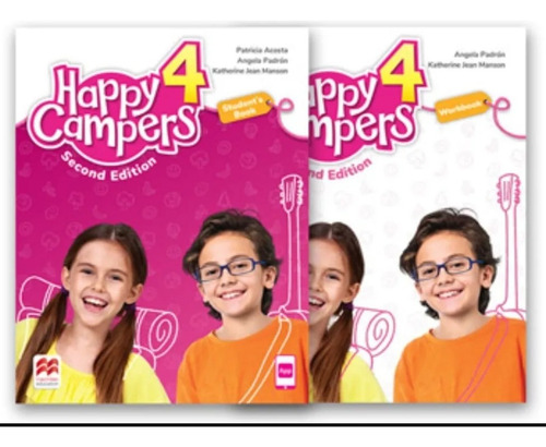 Happy Campers 4 Student's Book + Dsb + Workbook Pack / 2 Ed.