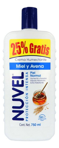  Nuvel Crema Protección Intensa Botella Con 750 Ml