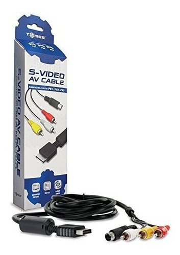 Tomee S-video Av Cable Para Ps3 / Ps2 / Ps1