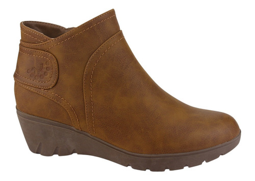 Botin Chalada Mujer Tanda-4 Camel Casual