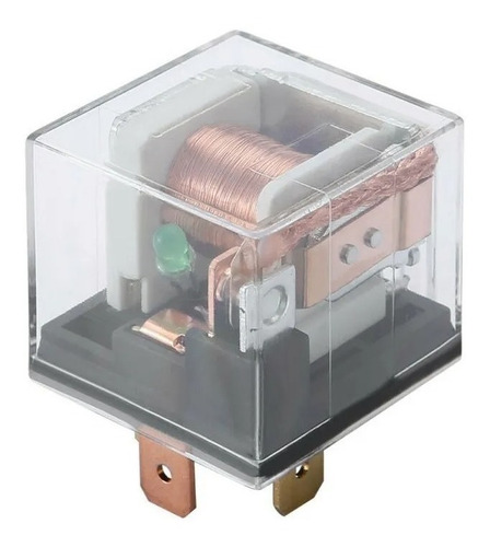 Relay 12v 5pines 80 Amp Transparente Auto/camioneta Universa