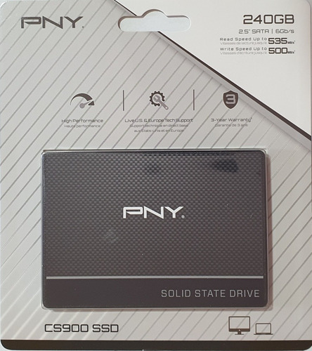 Imagen 3 de 9 de Disco Duro Solido Ssd 240gb Sata3 6gbs Laptop Pc Windows Mac
