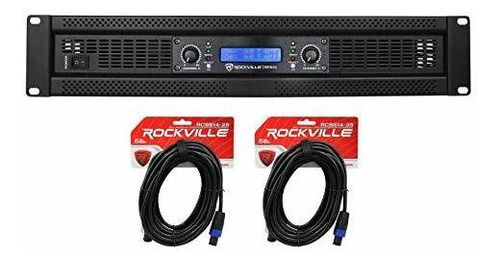  Rockville Rpa14 7000w Peak 2000w Rms Amplificador Potencia 