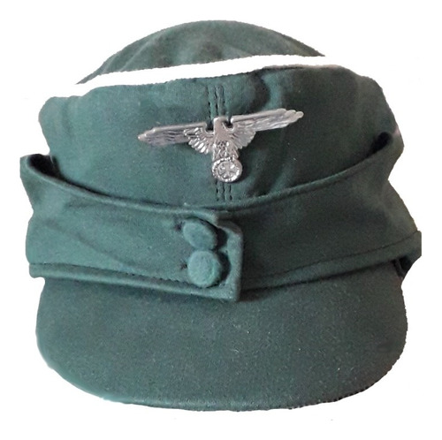 Gorra Alemana M43 Verde Feldgrau De Oficial