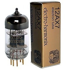 Imagem 2 de 3 de Valvula 12ax7 Gold Pin Russian Electro Harmonix - Ehx