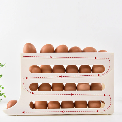 Soporte Para Huevos, Dispensador Con Soporte Para Huevos Enr