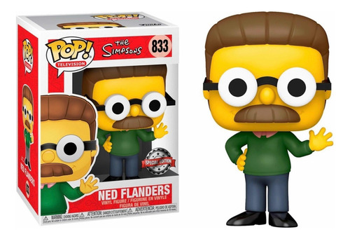 Funko Pop Ned Flanders 833 Los Simpson Exclusive