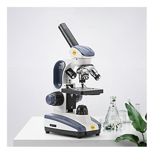 Microscopio Monocular Compuesto Con Ampliación 40x-1000x