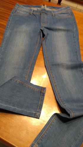 Pantalon Jean Con Elastico En Cintura T M