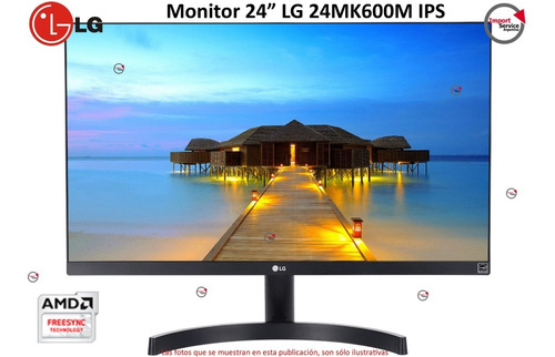 Monitor 24  LG 24mk600m Ips Hdmi