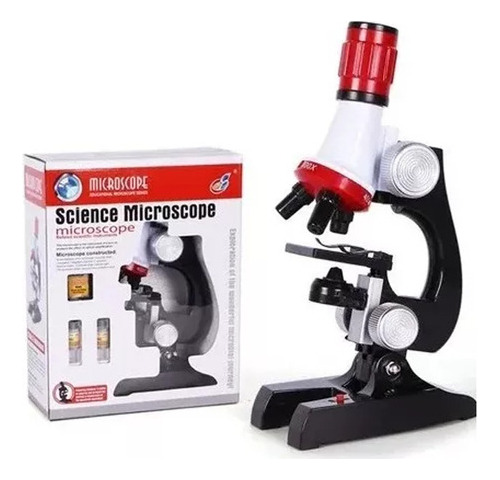 Kit De Ciencia Para Niños Microscopio Juguete Educativo