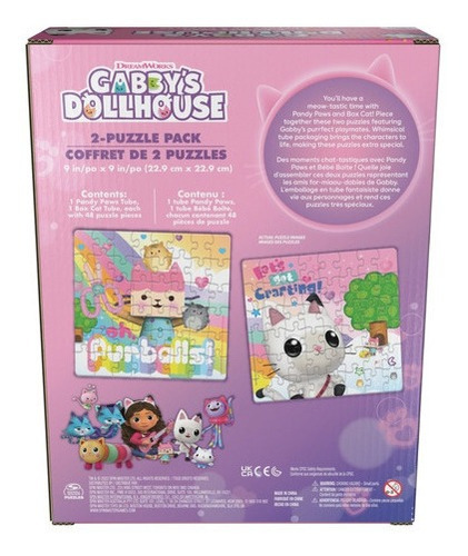 Spin Master Games Rompecabezas De Gabby´s Dollhouse 2x48 Pcs