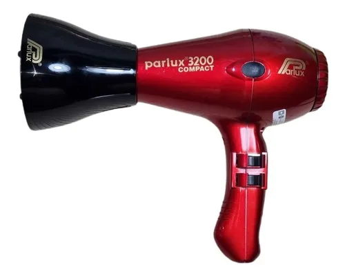 Secador de Pelo Parlux 3800 Ceramic&Ionic, Rojo