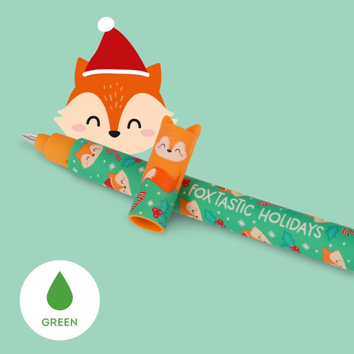 Set De 3 Plumas Bolígrafo Borrables Navidad Legami