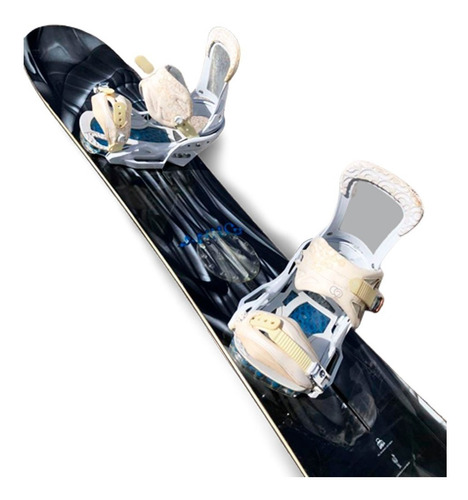 Tabla De Snowboard Burton Nug Con Fijaciones Burton Co2 Est