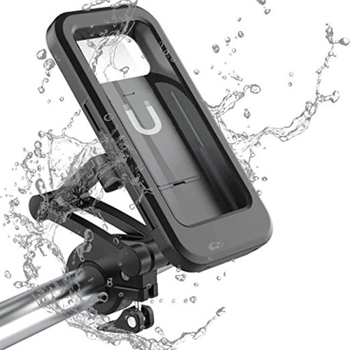 Porta Celular Waterproof Para Motocicleta Resistente Al Agua