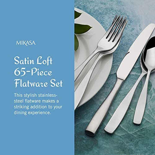 Mikasa Satin Loft Utensilio Para Servir De Acero Inoxidable,