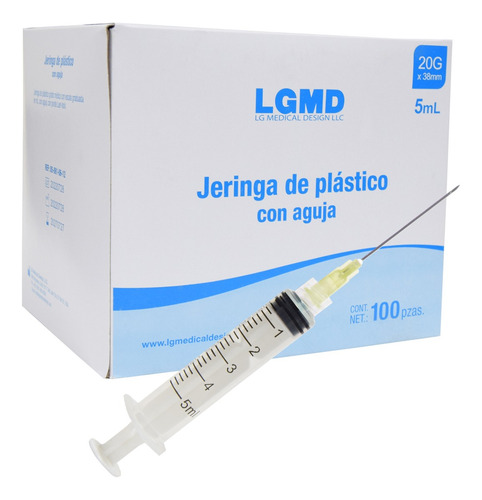 Contenedor Para Punzocortantes Rpbi 8 Lts + Jeringas 5ml