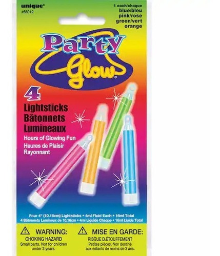 Palito Glow In The Dark Colores Surtido