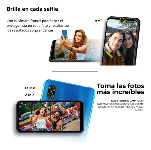 Telefono Celular Smartphone Zte A5 32gb Android Gps Lte Ips