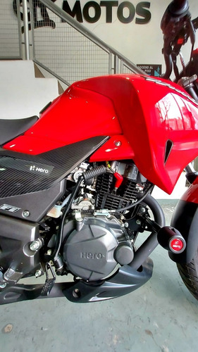 Imagen 8 de 21 de Hero Hunk 190r 0km 2023 Fi Abs Financiada Ap Motos Ns200 Tvs