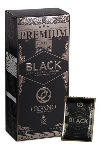 Cafe Negro Organo Gold (paquete De 10 Cajas)