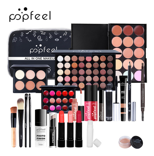 Conjunto De Maquiagem Feminino, Iniciante, Estudante Novato,