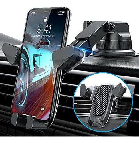 [2022 Newest] Vanmass Phone Mount For Car Auto Clamping Car 