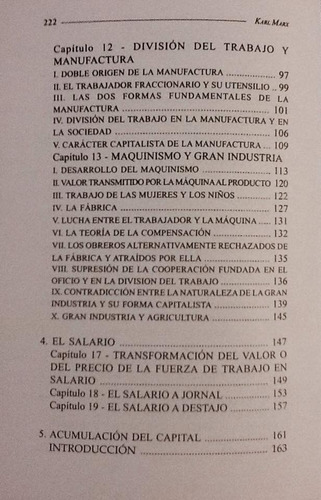 El Capital (selección) - Karl Marx