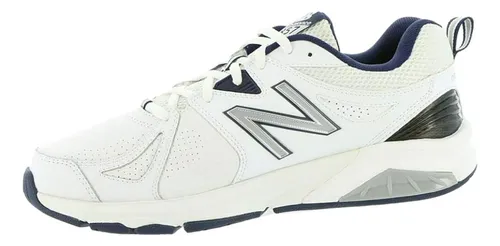 Men's white new balance deals