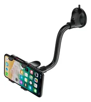 Comprar Porta Celular Flexible Auto Telefono Qatarshop Negro Soporte Celular Para Auto Parabrisas Brazo Flexible Porta Celulares Automovil Universal
