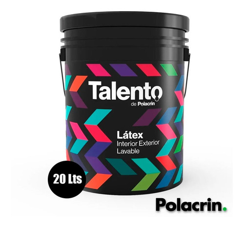 Pintura Talento Polacrin 20lts Latex Alto Rendimiento Envio