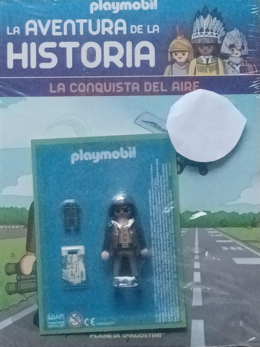 Enciclopedia De Historia + Playmobil. La Conquista Del Aire.