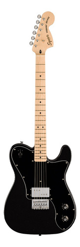 Squier, Guitarra Eléctrica Paranormal Esquire Deluxe, Black Color Negro Material del diapasón Maple Orientación de la mano Diestro