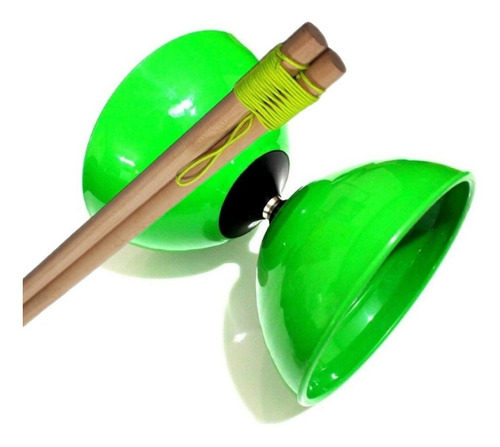 Set Diabolo Z Verde Semiprofesional + Clase Online Gratis