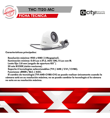Kit Dvr 8 Canales Con 3 Camaras, 2 Tipo Bala Y 1 Domo