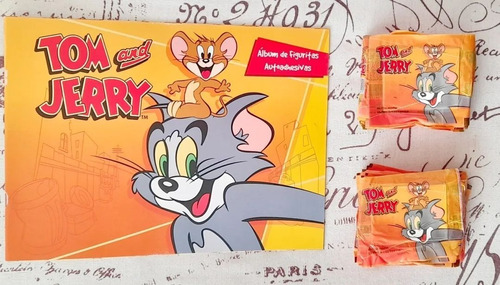 .- Pack Album Tom Y Jerry + 50 Sobres Sellados