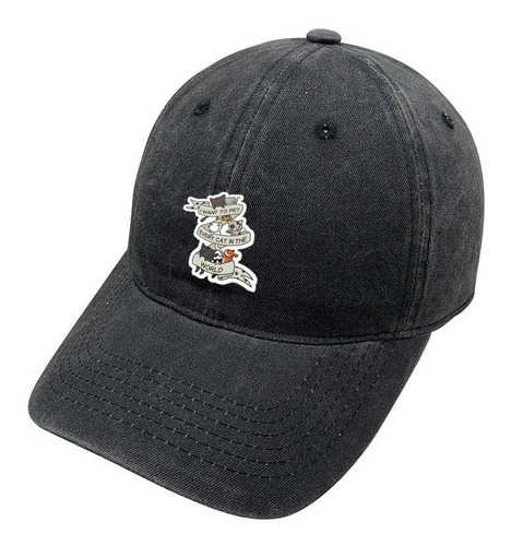 Gorra Pre Lavada Algodón Gato Gatos Gatitos R22