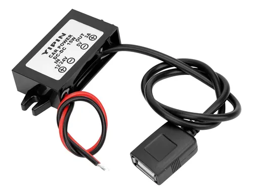 Dc12v/24v A 5v 3a Convertidor Usb Buck Module Adaptador De C