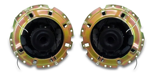 Imagen 3 de 6 de Par Faros Con Lupa Y Led Vocho Sedan Cromo