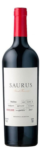 Vino Saurus Barrel Fermented Malbec 750ml