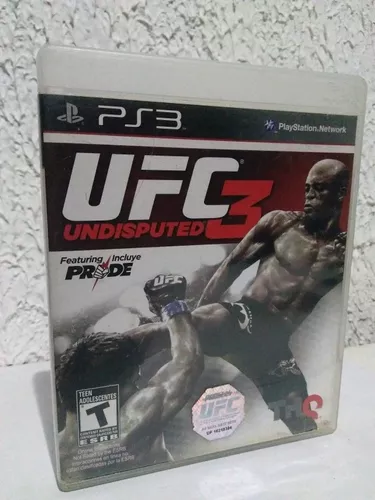 Jogo ps3 UFC funcionando