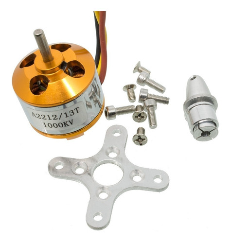 Motor Brushless A2212 1000kv Ideal Para Drone.