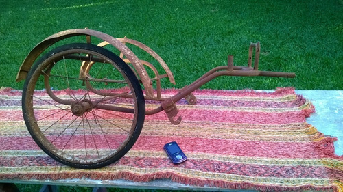 Antiguo Sulky Ciclo Para Restaurar Reparar Repuesto Rueda