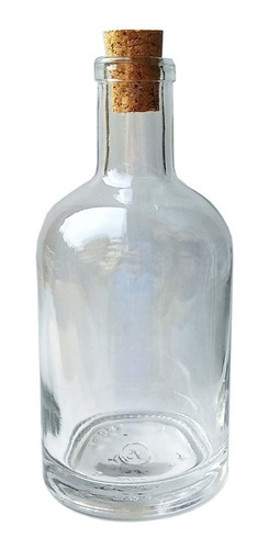 Botella Fedi 250 Ml Con Corcho - Aceites Escencias Recuerdos