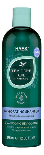 Hask Shampoo Tea Tree & Rosemary 355 Ml