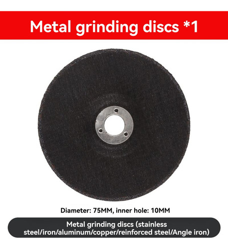Kit De 6 Discos De Corte De 75 Mm Para Amoladora Angular De
