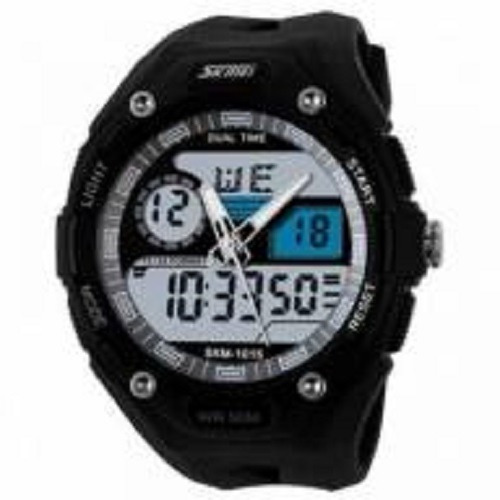 Relógio Masculino Skmei Anadigi 1015 Preto
