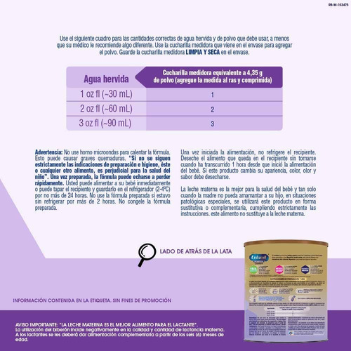 Fórmula Infantil Enfamil Confort Premium - Lata 800 G